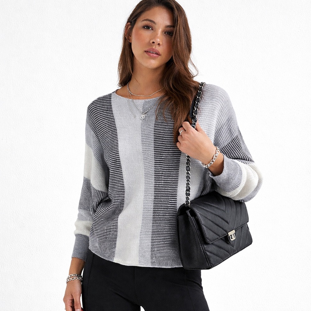 Philosophy Sweater Cropped Boatneck 
Size S